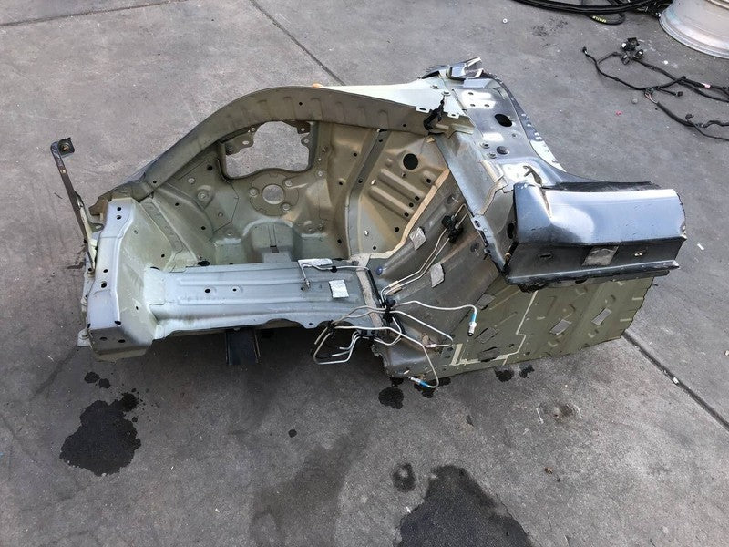 ⭕ 2017-2020 Tesla Model 3 M3 Front Driver Side Quarter Panel Cut Out Frame Left