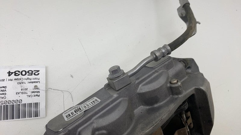1044622-00-D ⭕ 2017-2023 Tesla Model 3 Front Right Caliper w/ Brake Hose Line RH 1044622-00-D
