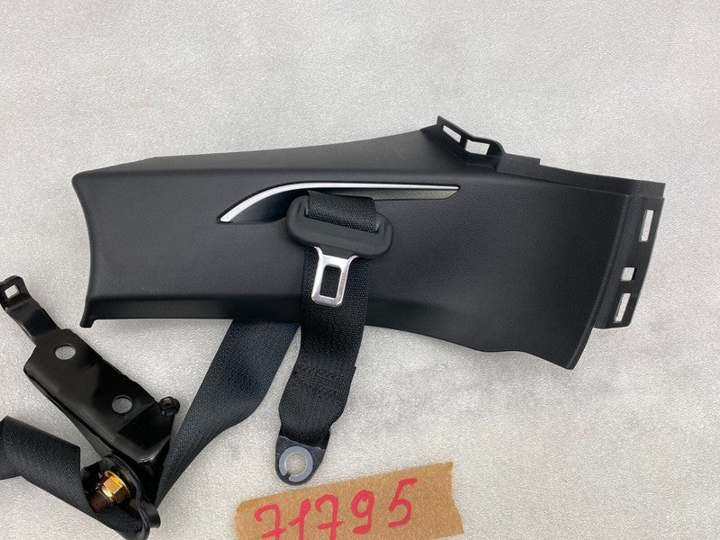 ⭕12-20 Model S Rear Right Seatbelt & Retractor w/ Mid C-Pillar Trim 10