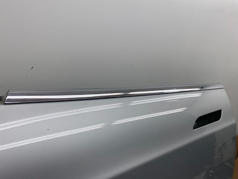 ⭕ 2012-2015 Tesla Model S Front Left Side Door Shell Panel Silver - PM