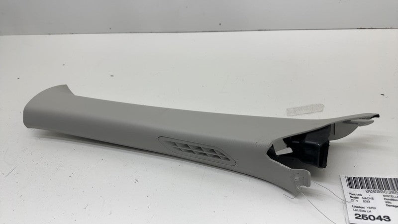 ⭕ 2021-2024 Ford Mustang Mach-E Driver Left Side A-Pillar Trim Cover Panel OEM