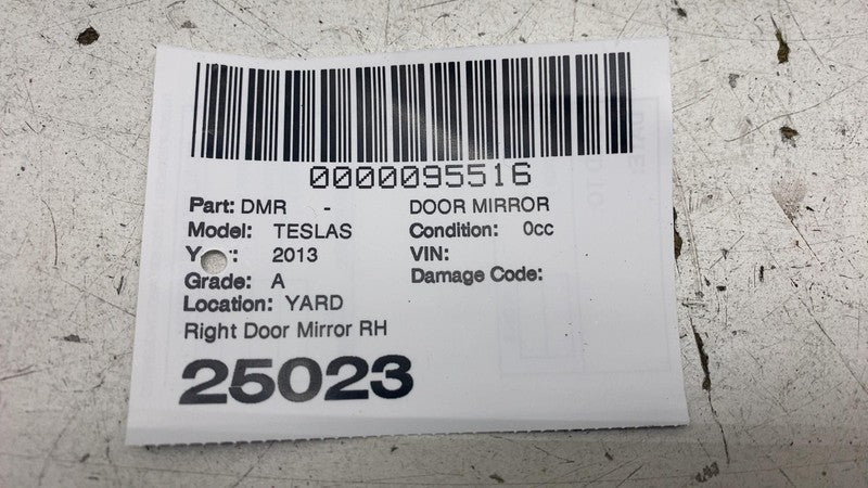 ⭕ 16-20 Model S Right Exterior Rear-View Door Mirror (NO SKULL CAP) 10