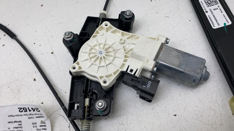 PT00009558H 2022-2024 Rivian R1T R1S Front Passenger Door Window Regulator & Motor Right OEM