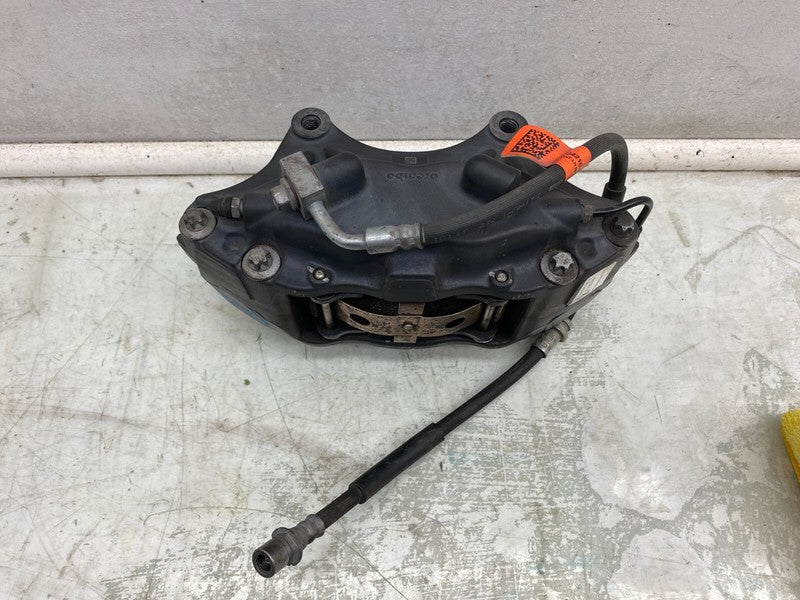 102762100A ⭕ 2016-2020 Tesla Model X Front Left Brake Caliper w/ Line Hose LH 1027621-00-A