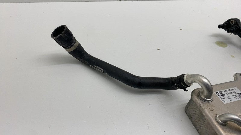 4M0317021G ⭕ 2018-2024 Porsche Cayenne Transmission Oil Cooler w/ Hose Pipe Tube 4M0317021G