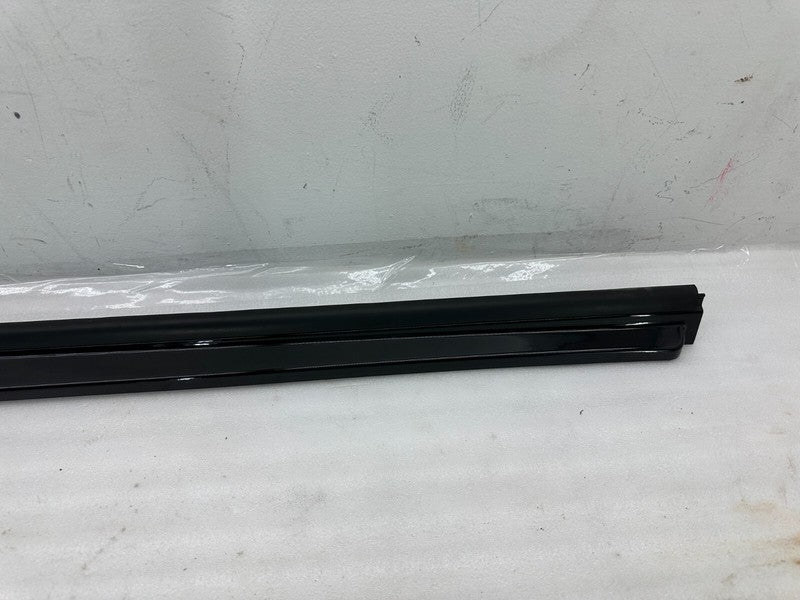 1012217-00-F 12-23 Model S Right Rocker Panel Scuff Plate Molding w/ Rubber Seal 1012217-00-F