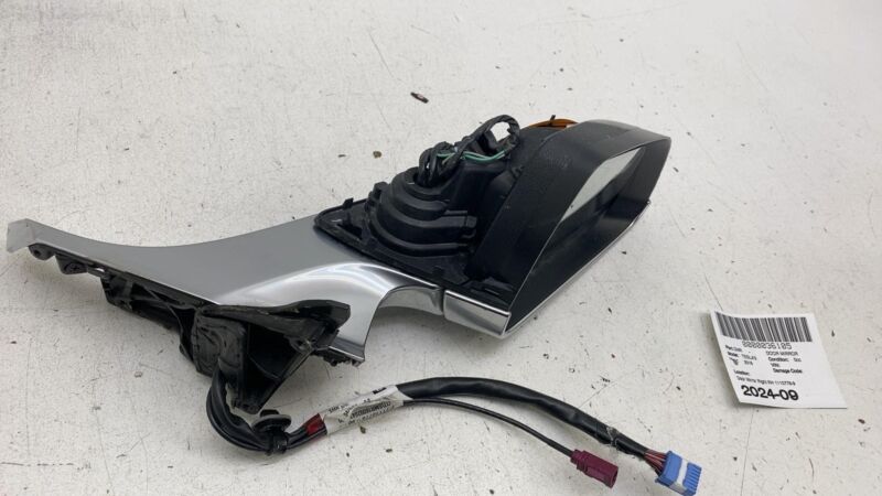 2017-2020 Tesla Model 3 M3 Right Exterior Rear View Door Mirror (No Skull Cap)
