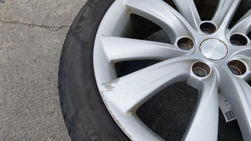 ⭕ 12-15 Model S Wheel Rim 19" 19x8.0 +40MM + Tire 245/45 R19 (x4) 1024