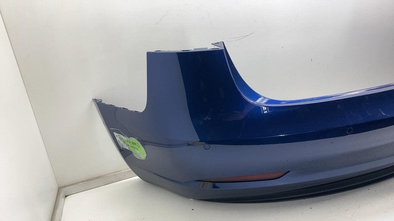 ⭕ 2017-2022 Tesla Model 3 Rear Bumper Cover w/ Park Sensor & Harness Blue - PPSB
