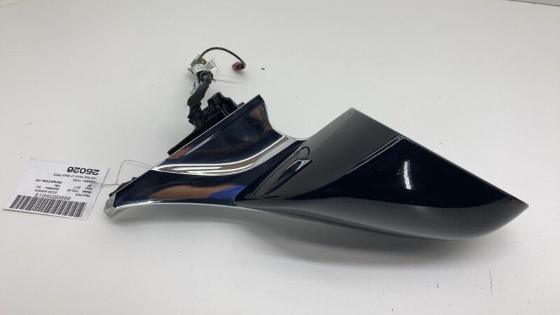 1041317-00-E 16-20 Tesla Model S Left Exterior Rear View Door Mirror Black PBSB 1041317-00-E