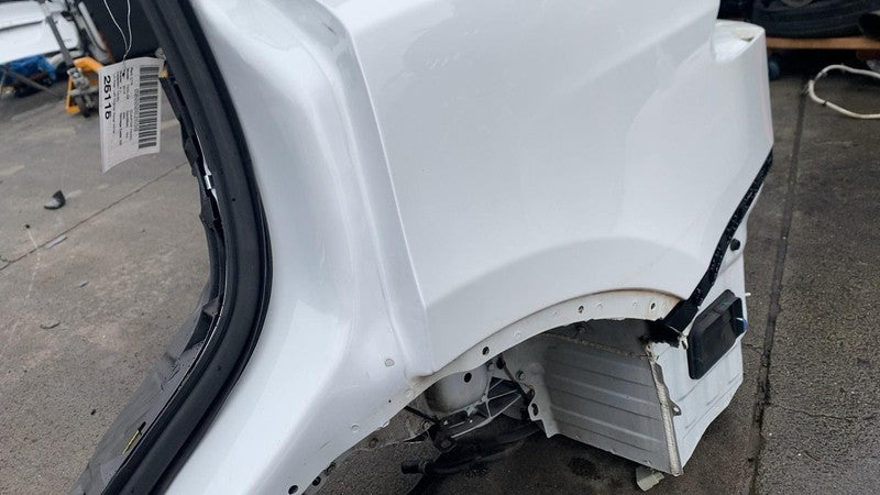 ⭕ 16-20 Tesla Model X MX Rear Left Quarter Panel Structural Cutout LH White PPSW