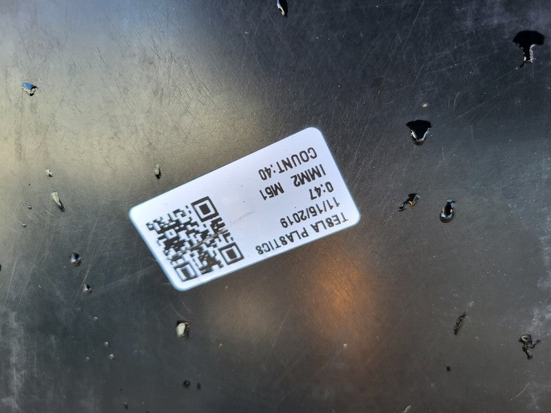 105835600C ⭕ 16-20 Model X Rear Bumper Under Tray Splash Shield Diffuser Cover 1058356-00-C