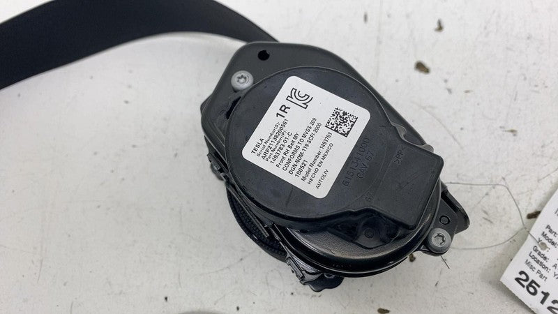 ⭕ 2020-2024 Tesla Model Y Front Right 1st Row Seat Belt & Retractor 14