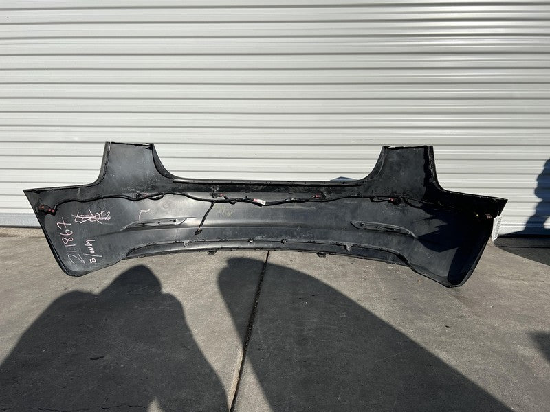⭕ 2017-2022 Tesla Model 3 Rear Bumper + Valance Park Sensor & Harness Black PBSB