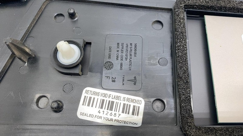 150688500G ⭕ 20-23 Model Y Left Exterior B-Pillar Applique Trim w/ Camera LH 1506885-00-G