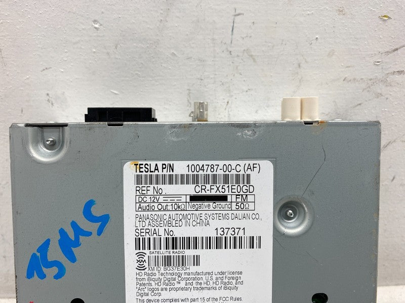 100478700C ⭕12-20 Tesla Model S X Satellite Radio Infotainment Receiver Module 1004787-00-C