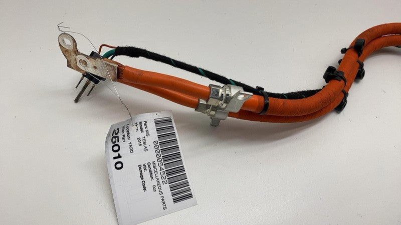106573000B 2012-2020 Tesla Model S High Voltage Inlet Charger Cable Wire Wiring Harness OEM
