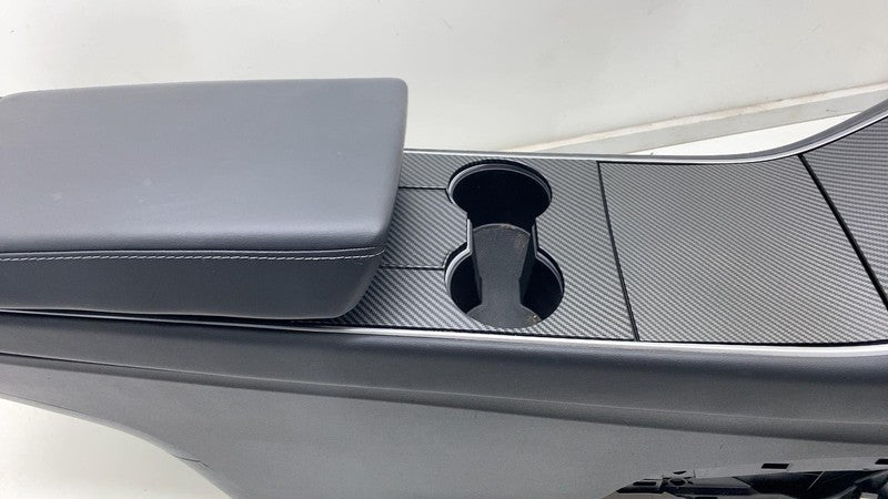⭕ 17-20 Model Y 3 Front Center Console Armrest Cup Holder Carrier 1516