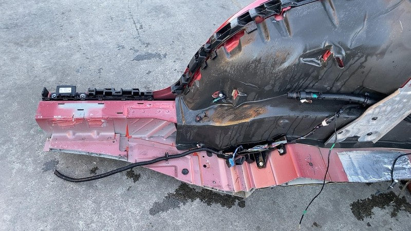 2016-2020 Tesla Model X Rear Right Quarter Fender Frame Panel Cutout RH Red PPMR