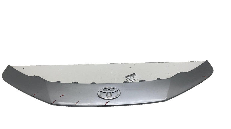 ⭕ 23-25 Toyota Prius Front Bumper Upper Center Grille Molding Cover Trim Silver