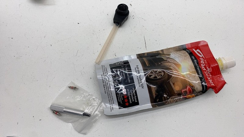 ⭕ Automotive TireJect Sealant Bead Leaks w/ Tire Deflator Air Blow Gun