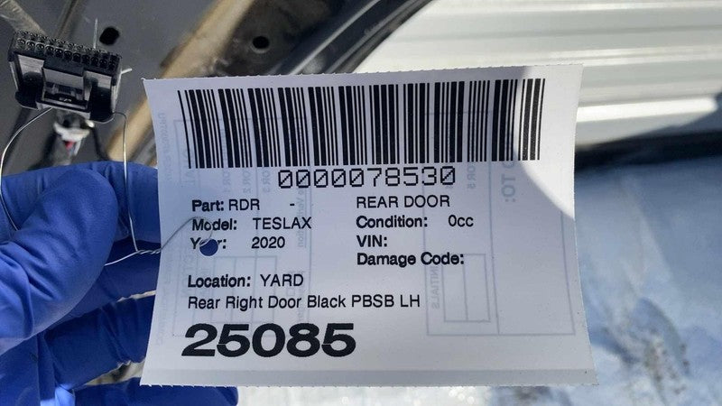 ⭕ 16-25 Tesla Model X Rear Passenger Falcon Door Shell Panel Right RH 