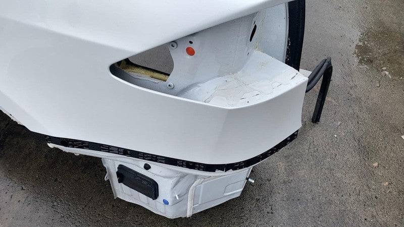 2016-2020 Tesla Model X Rear Driver Side Quarter Panel Cutout Left LH White PPSW