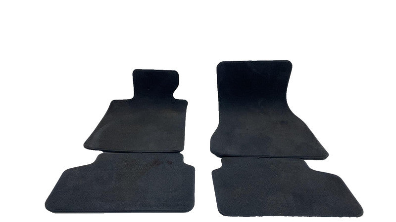 2021 BMW 530e G30 Front & Rear Interior Black Floor Cover Carpet Mat Set of 4
