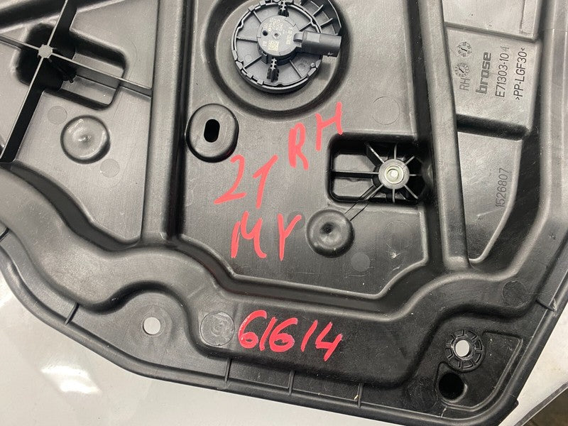 ⭕ 20-24 Tesla Model Y Rear Passenger Right Window Regulator & Motor 14