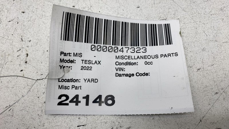 156439000C ⭕ 21-23 Tesla Model X Rear Passenger Charging Door Reflector Right 1564390-00-C