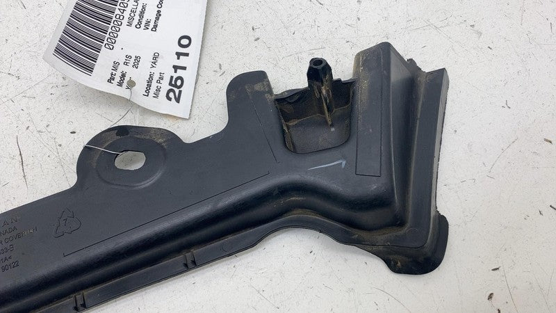 PT00449333B ⭕ 2022-2025 Rivian R1S Front Left Trough Finisher Trim Cover Panel PT00449333-B