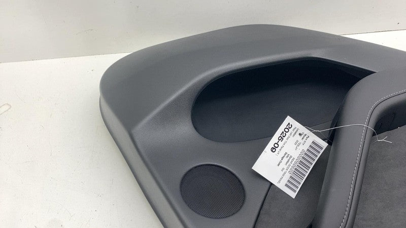 1497296-91-B ⭕ 20-24 Model Y MY Rear Driver Side Door Panel Trim Card Black Left 1497296-91-B