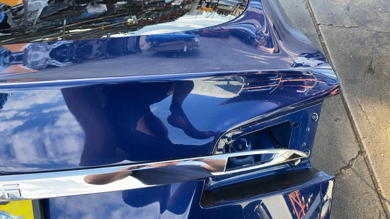 ⭕ 12-15 Tesla Model S Rear Liftgate Trunk Lid Tailgate Hatch Shell Blu
