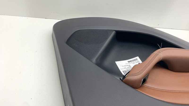 ⭕ 2014-2015 Mercedes-Benz B Electric Drive Rear Left Door Panel Trim Cover Brown