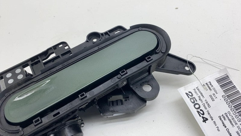 PT00002455-J ⭕22-24 R1T R1S Right Front / Left Exterior Door Handle Green EXP006 PT00002455-J