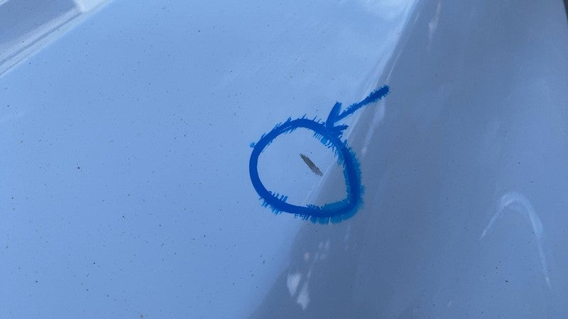 HW7E 9C485 BZF 2013 2014 2015 2016 2017 2018 Ford C-Max Front Hood Panel Cover White Assembly