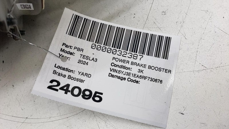 134467100A ⭕ 24-25 Model 3 iBooster Brake Booster Master Cylinder & Reservoir 1344671-00-A
