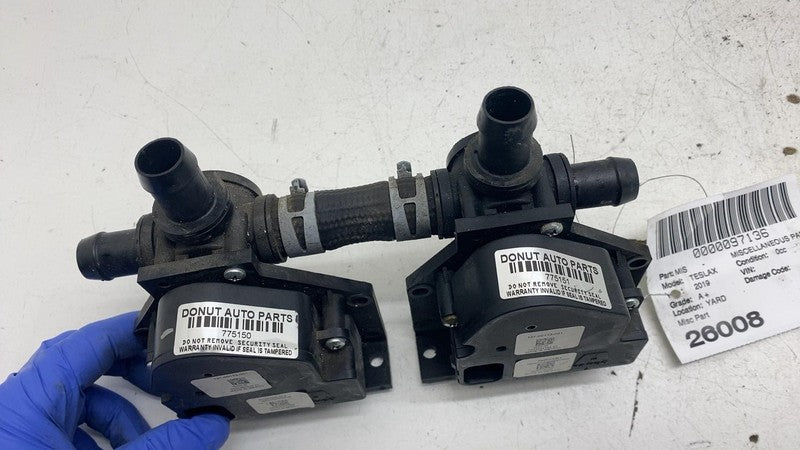 ⭕ 16-20 Tesla Model X Coolant Pump Water 3 & 4 Way Actuator Valve 6007