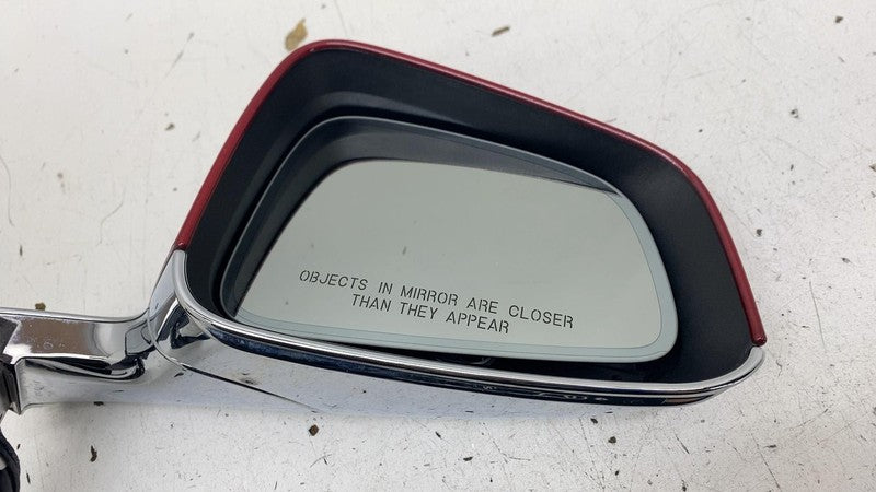 ⭕ 16-20 Model X Front Right Exterior Side View Door Mirror Red PPMR 10