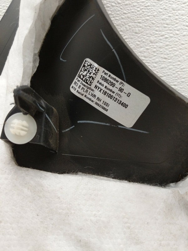⭕2017-2023 Tesla Model 3 B-Pillar Lower Trim Cover Panel Right Side 10