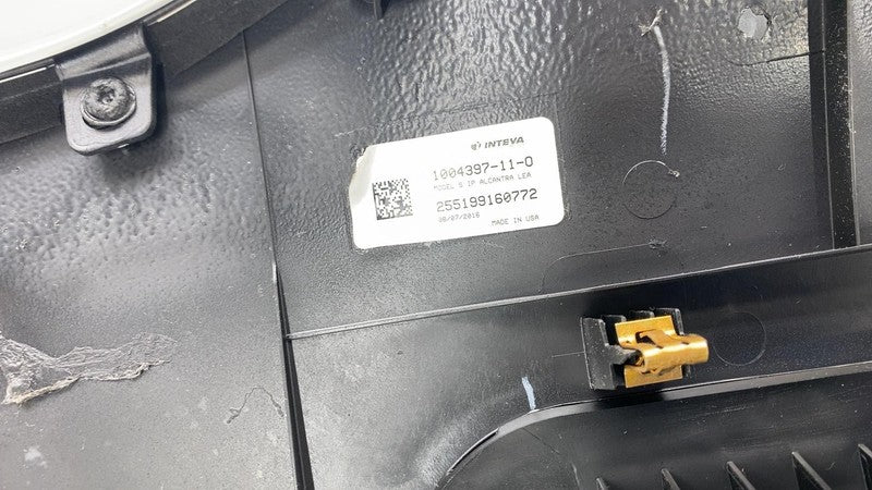 ⭕ 16-2020 Tesla Model X Dashboard Instrument Panel Dash Top Pad Cover 