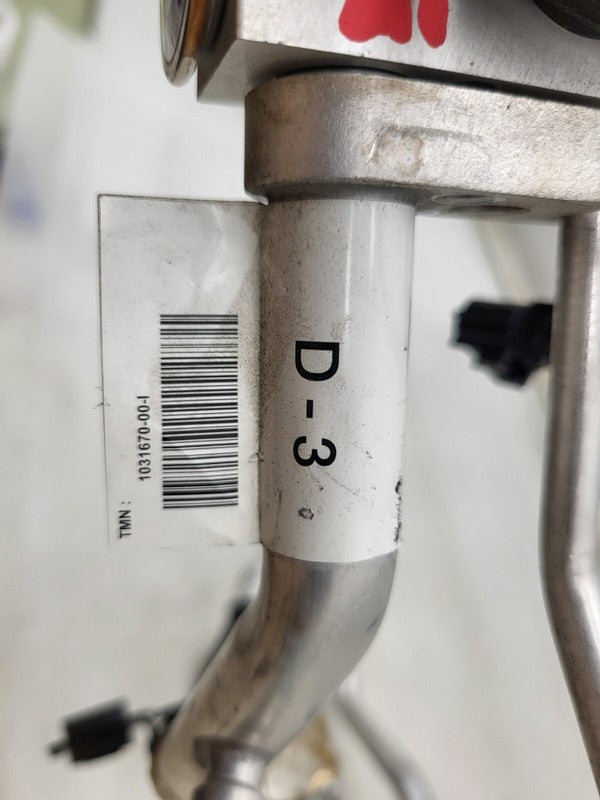 ⭕ 16-20 Model S MS A/C Lower Liquid & Chiller Suction Line w/ Valve 10