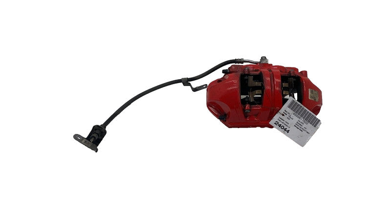 1044641 00 F ⭕ 2017-2023 Tesla Model 3 Front Performance Brake Caliper Red Left 1044641-00-F