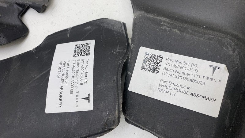 1492943 00 B ⭕ 2020-2023 Model Y Front & Rear Wheelhouse Insulator 1492943-00-B/1492991-00-D