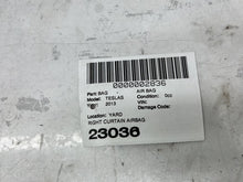 2012-2020 Tesla Model S MS Right Passenger Roof Curtain Airbag OEM RH 1005262-00