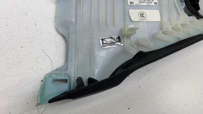 ⭕12-20 Model S Passenger Side B-Pillar Upper Trim Cover Panel Right 10