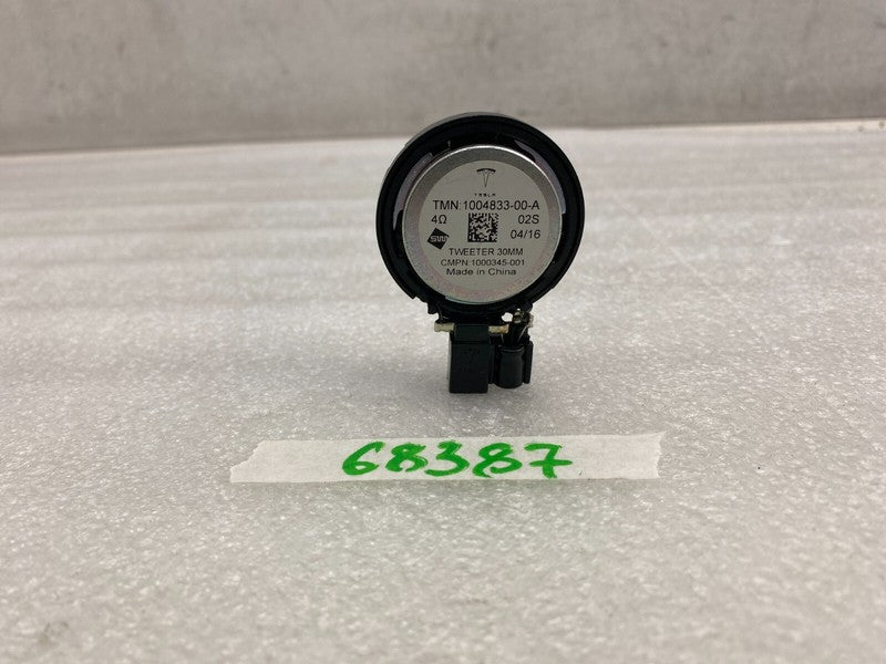 100483300A ⭕ 2012-2020 Tesla Model S X Audio System Speaker Tweeter 30MM Assy 1004833-00-A