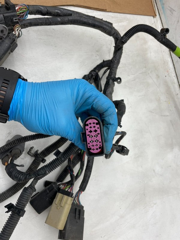 ⭕ 12-15 Model S MS Front Right Lower Dash Body Wiring Harness Cable 10