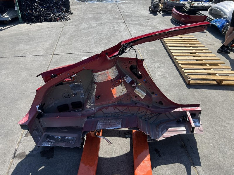 2012-2016 Tesla Model S MS Rear Quarter Panel Structural Cutout Left LH Red PPMR