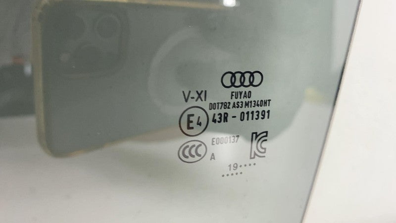 4KE 845 025 A ⭕ 2019-2023 Audi E-Tron Quattro Rear Left Side Door Window Glass 4KE845025A